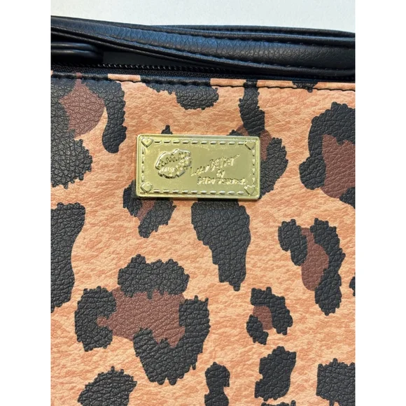 Betsey Johnson Leopard Print Wristlet - Picture 2 of 6